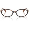 image:imageMichael Kors womens Mk4199u Kensington Universal Fit Oval Prescription Eyewear FramesLuggage TortoiseDemo Lens