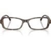 image:imageMichael Kors womens Mk4201u Big Sur Universal Fit Rectangular Prescription Eyewear FramesBrown Camo TortoiseDemo Lens