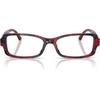image:imageMichael Kors womens Mk4201u Big Sur Universal Fit Rectangular Prescription Eyewear FramesMerlot Camo TortoiseDemo Lens