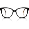 image:imageMichael Kors womens Mk4203u Topanga Universal Fit Square Prescription Eyewear FramesBlackDemo Lens