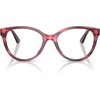 image:imageMichael Kors womens Mk4213u Narragansett Universal Fit Round Prescription Eyewear FramesRaspberry HornDemo Lens