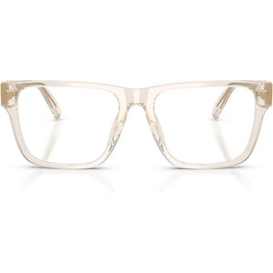 image:imageMichael Kors mens Mk4210u Istria Universal Fit Square Prescription Eyewear FramesBeige TransparentDemo Lens