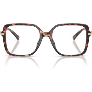 image:imageMichael Kors womens Mk4095u Dolonne Universal Fit Square Prescription Eyewear FramesLuggage TortoiseDemo Lens
