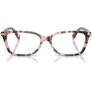 image:imageMichael Kors womens Mk4196u Chennai Universal Fit Rectangular Prescription Eyewear FramesPink TortoiseDemo Lens