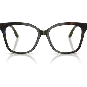 image:imageMichael Kors womens Mk4203u Topanga Universal Fit Square Prescription Eyewear FramesOlive Camo TortoiseDemo Lens