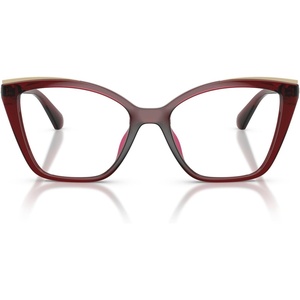 image:imageMichael Kors womens Mk4205u Grindelwald Universal Fit Square Prescription Eyewear FramesDark Red TransparentDemo Lens