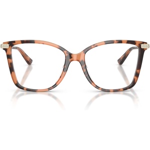image:imageMichael Kors womens Mk4208bu Zaragoza Universal Fit Square Prescription Eyewear FramesPink TortoiseDemo Lens