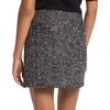 image:imageMichael Kors Womens Tweed Mini SkirtMetallicSilver