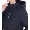 image:imageMichael Kors Womens Lightweight Logo Zipper Packable Hooded Puffer JacketBlack