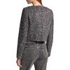 image:imageMichael Kors Womens Tweed Crop JacketMetallicSilver