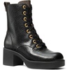 image:imageMichael Kors Womens Bryant Lace Up BootieMk SignatureBlackBrown