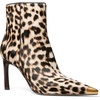 image:imageMichael Kors Womens Kasia Heeled BootieLeopard HaircalfDark Camel Multi