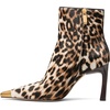 image:imageMichael Kors Womens Kasia Heeled BootieLeopard HaircalfDark Camel Multi