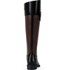 image:imageMichael Kors womens Kimmee Flat BootMk SignatureBrownBlack