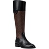 image:imageMichael Kors womens Kimmee Flat BootMk SignatureBrownBlack